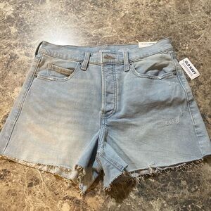 Washed out Jean shorts